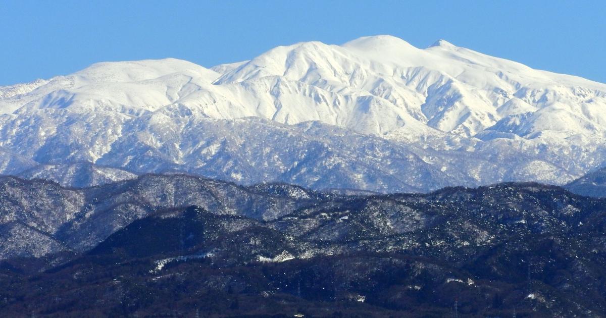 イメージ画像:白山(日本の有名な山)
