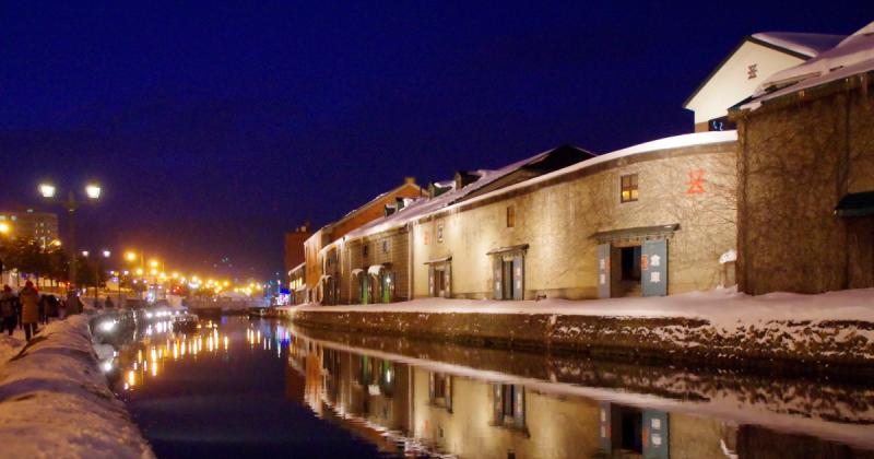 イメージ画像:冬の小樽運河